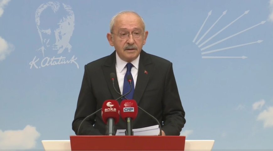 KILIÇDAROĞLU:AÇIK VE NET SÖYLÜYORUM ,SEÇİMLER ZAMANINDA OLACAK