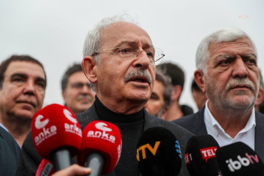 KILIÇDAROĞLU: CUMHURBAŞKANLIĞIMIN İKİ ÖNEMLİ HEDEFİ VAR