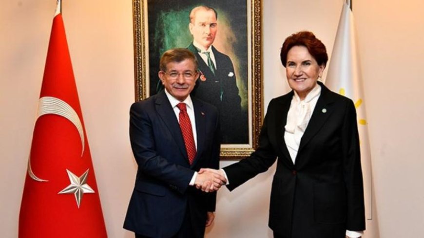 MERAL AKŞENER, AHMET DAVUTOĞLU İLE GÖRÜŞTÜ