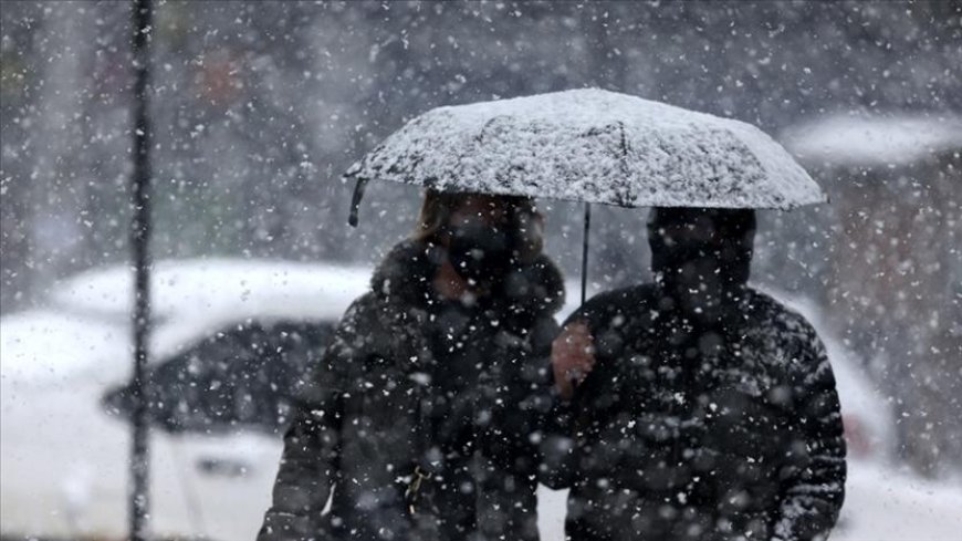 METEOROLOJİ'DEN 20 İL İÇİN KUVVETLİ KAR YAĞIŞI UYARISI