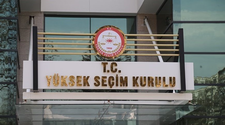 YSK'DEN, ERDOĞAN'IN 3. KEZ ADAYLIĞIYLA İLGİLİ AÇIKLAMA