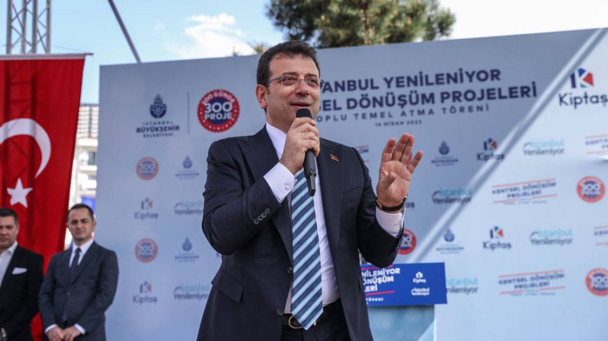 İMAMOĞLU: BENİM SESİMİ KİMSE KISAMAZ