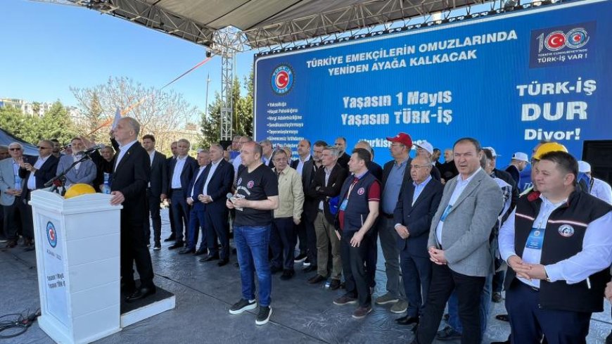 TÜRK-İŞ BAŞKANI ATALAY: ASGARİ ÜCRETTE VERGİYİ SABİTLEMEK GEREKİYOR