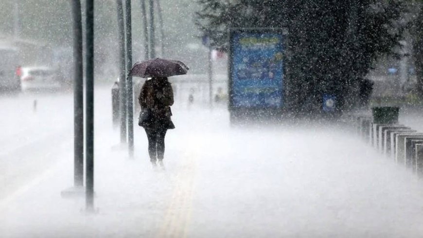 METEOROLOJİ'DEN 7 KENT İÇİN SARI KODLU UYARI