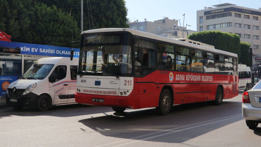 ADANA'DA TOPLU ULAŞIM ÜCRETLERİNE ZAM