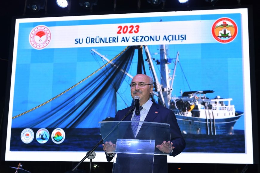 VALİ KÖŞGER 2023 YILI SU ÜRÜNLERİ AV SEZONU AÇILIŞ TÖRENİNE KATILDI