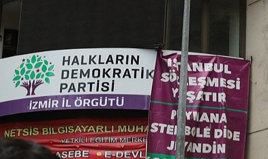 HDP İzmir İl eş başkanları ve ilçe başkanı gözaltında