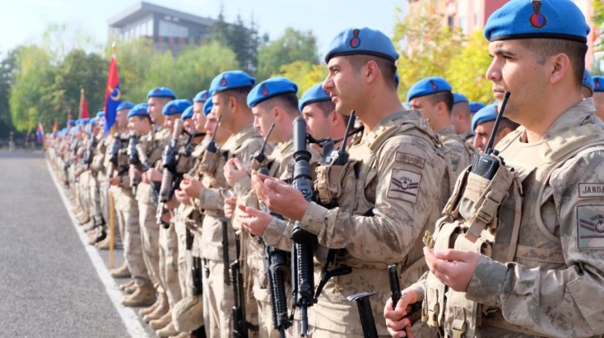 Bingöl'de Jandarma Komandolar Dualarla Gabar'a Uğurlandı