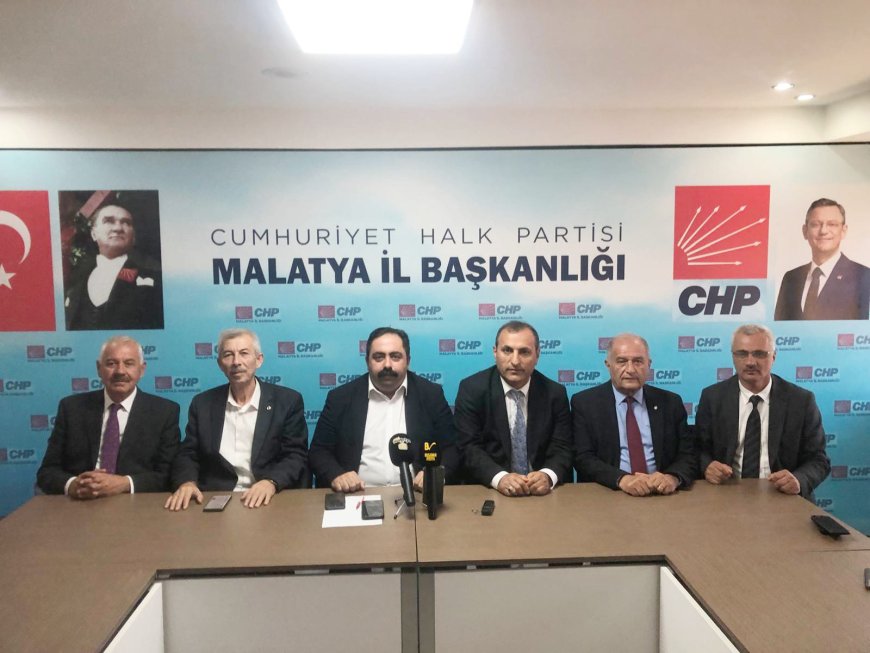 "CHP Malatya İl Başkanı Barış Yıldız, Partili Belediyelerin Başarılı Projelerini Malatya'ya Taşıyacaklarını Açıkladı"