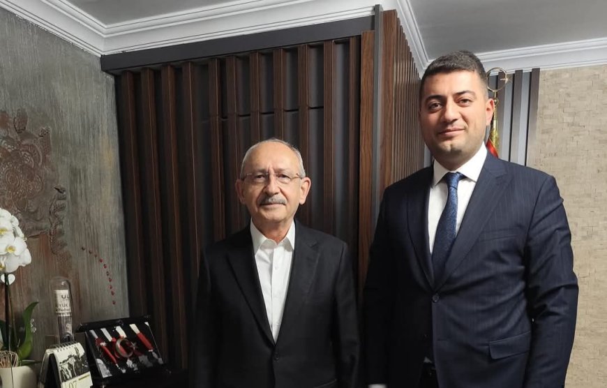 KILIÇDAROĞLU’NU ZİYARET EDEN GENÇ İLÇE BAŞKANINA KESİN İHRAÇ TALEBİ