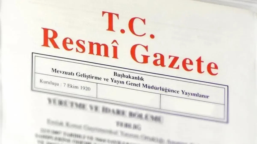 Resmi Gazete'de bugün (16 Aralık 2024 Resmi Gazete kararları)